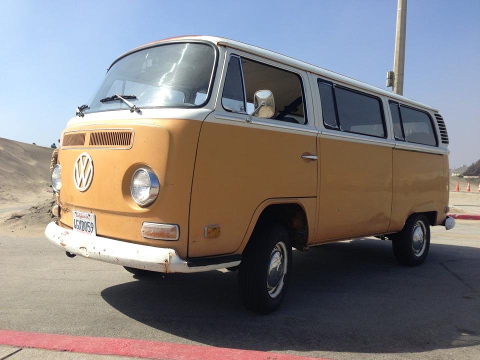 VW Hippie Bus pre-makeover